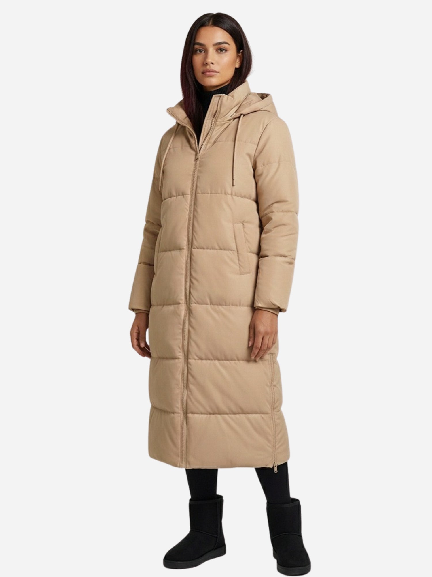 Look Doudoune longue avec bottes (LB04)