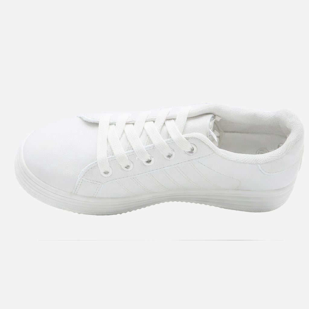 Basket femme blanche