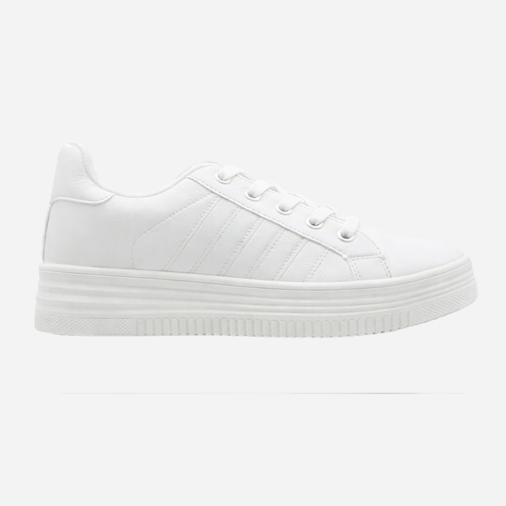 Basket femme blanche