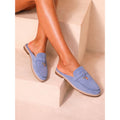 Mules bleu ciel
