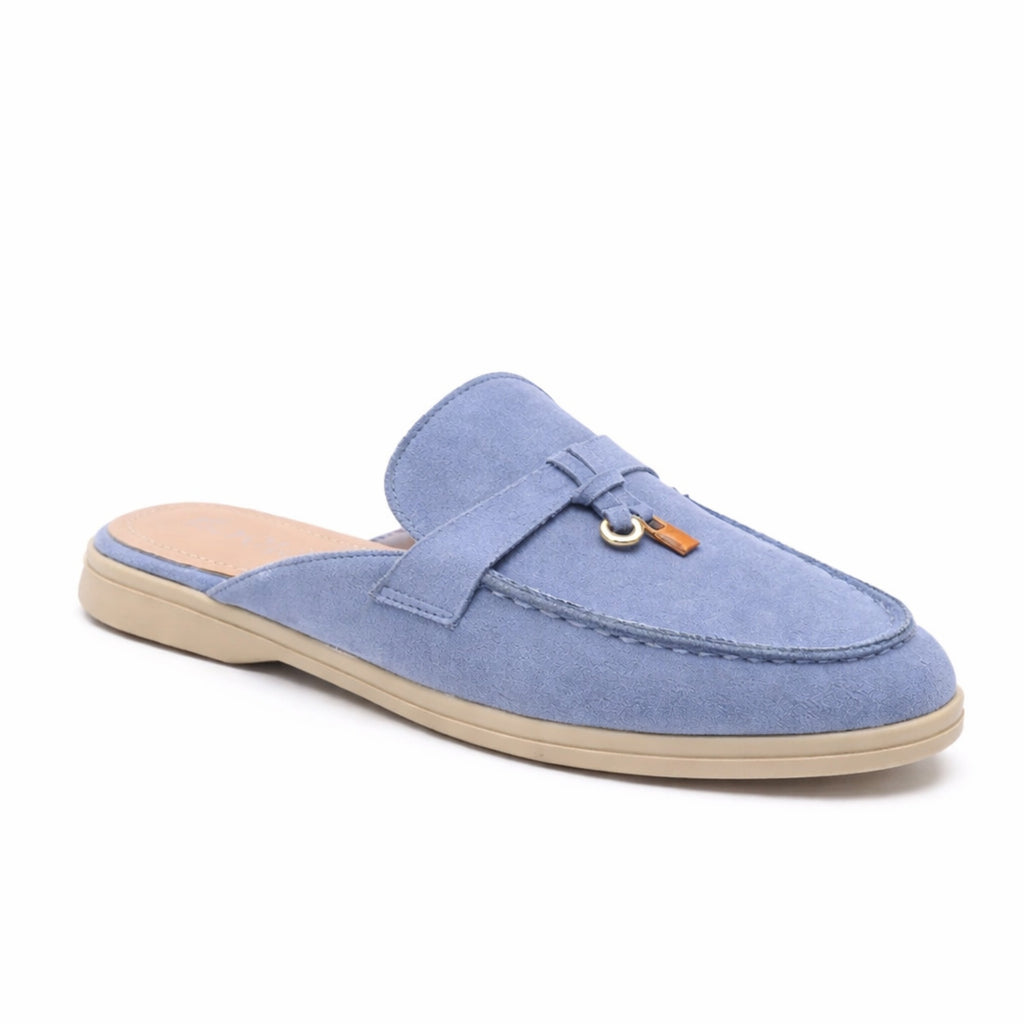 Mules bleu ciel