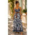 Robe longue avec ceinture