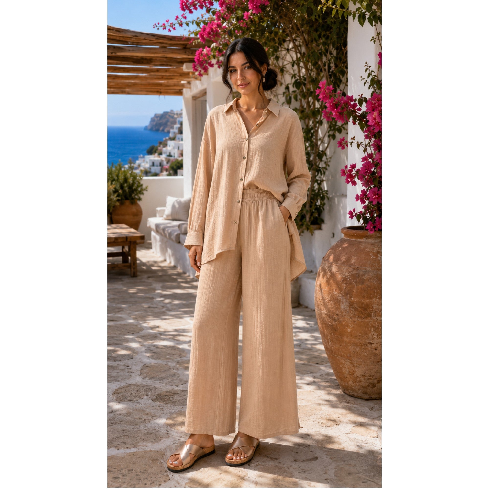 Ensemble pantalon fluide
