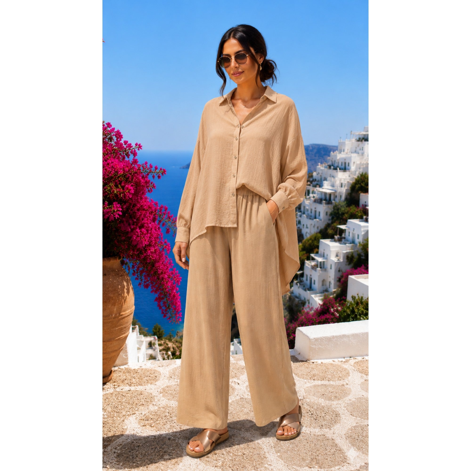 Ensemble pantalon fluide