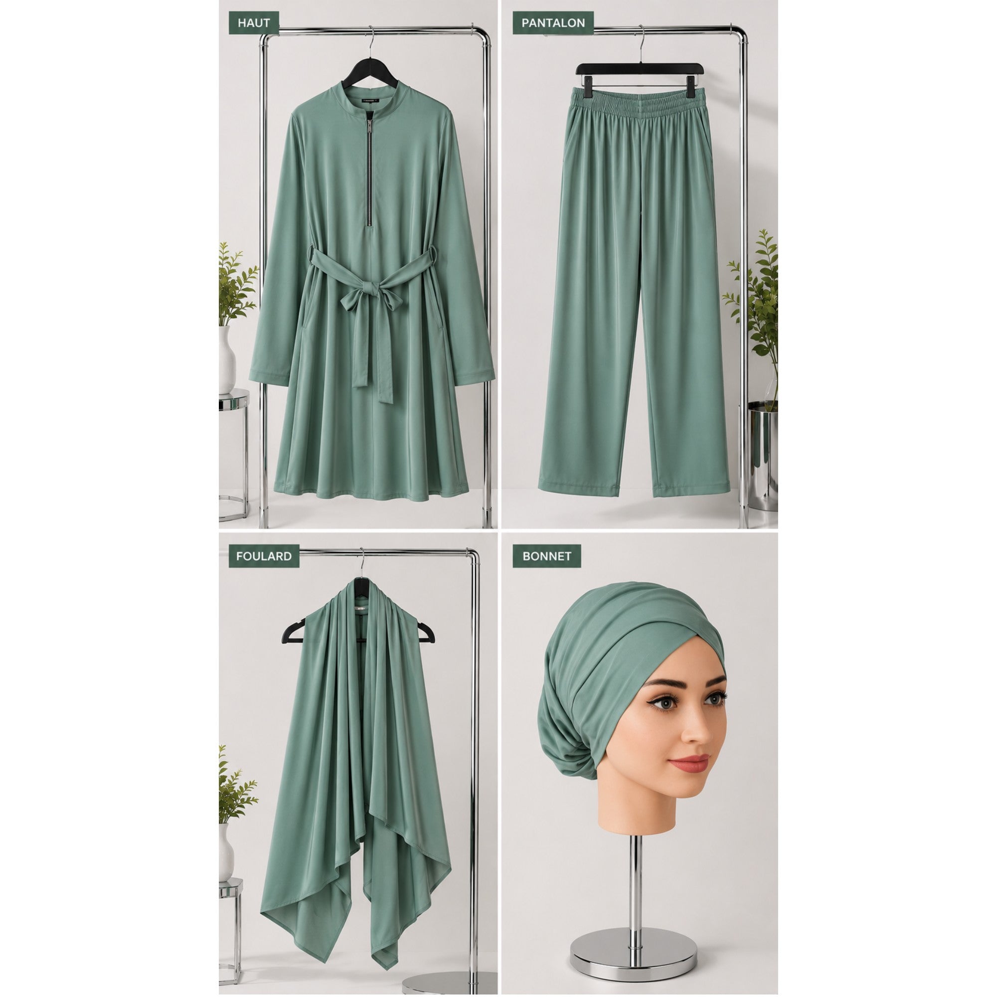 Burkini 4 pièces