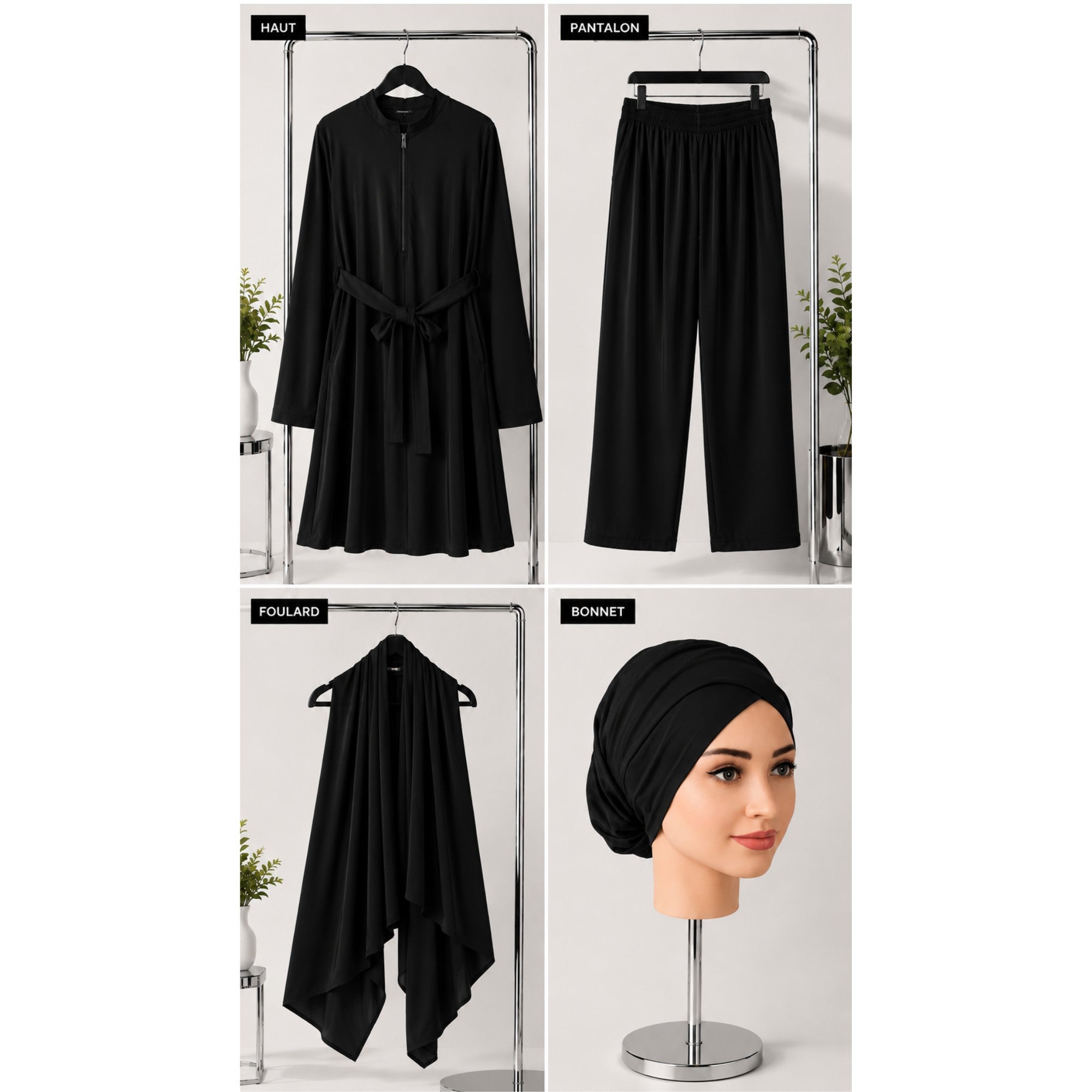 Burkini 4 pièces