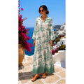Robe longue imprimée
