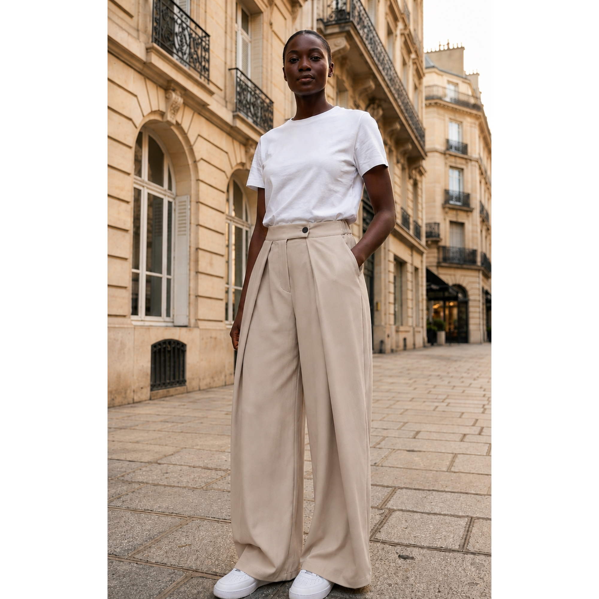 Pantalon palazzo tendance
