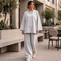 Ensemble oversize manches longues stylé