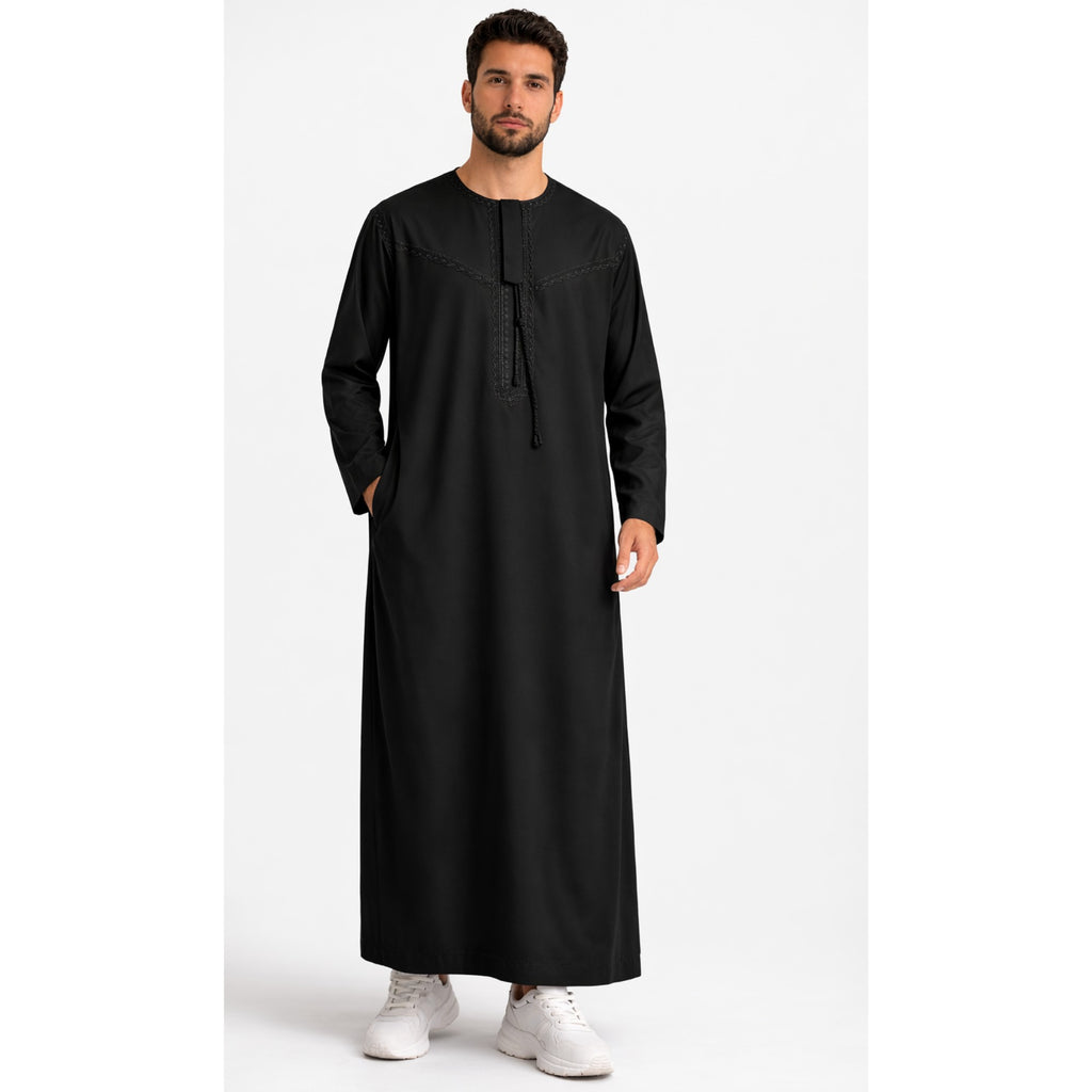 Qamis Homme - M au 3XL - 4 coloris