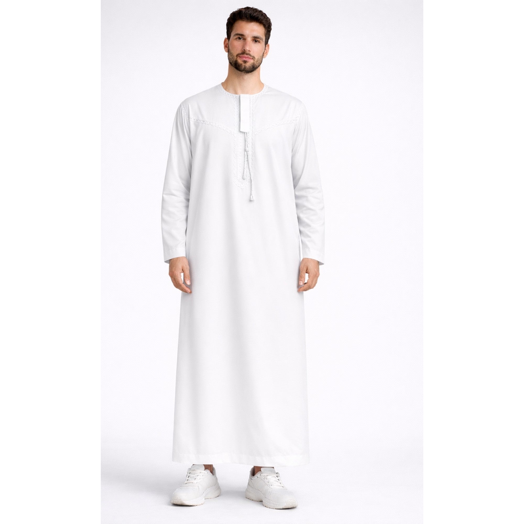 Qamis Homme - M au 3XL - 4 coloris