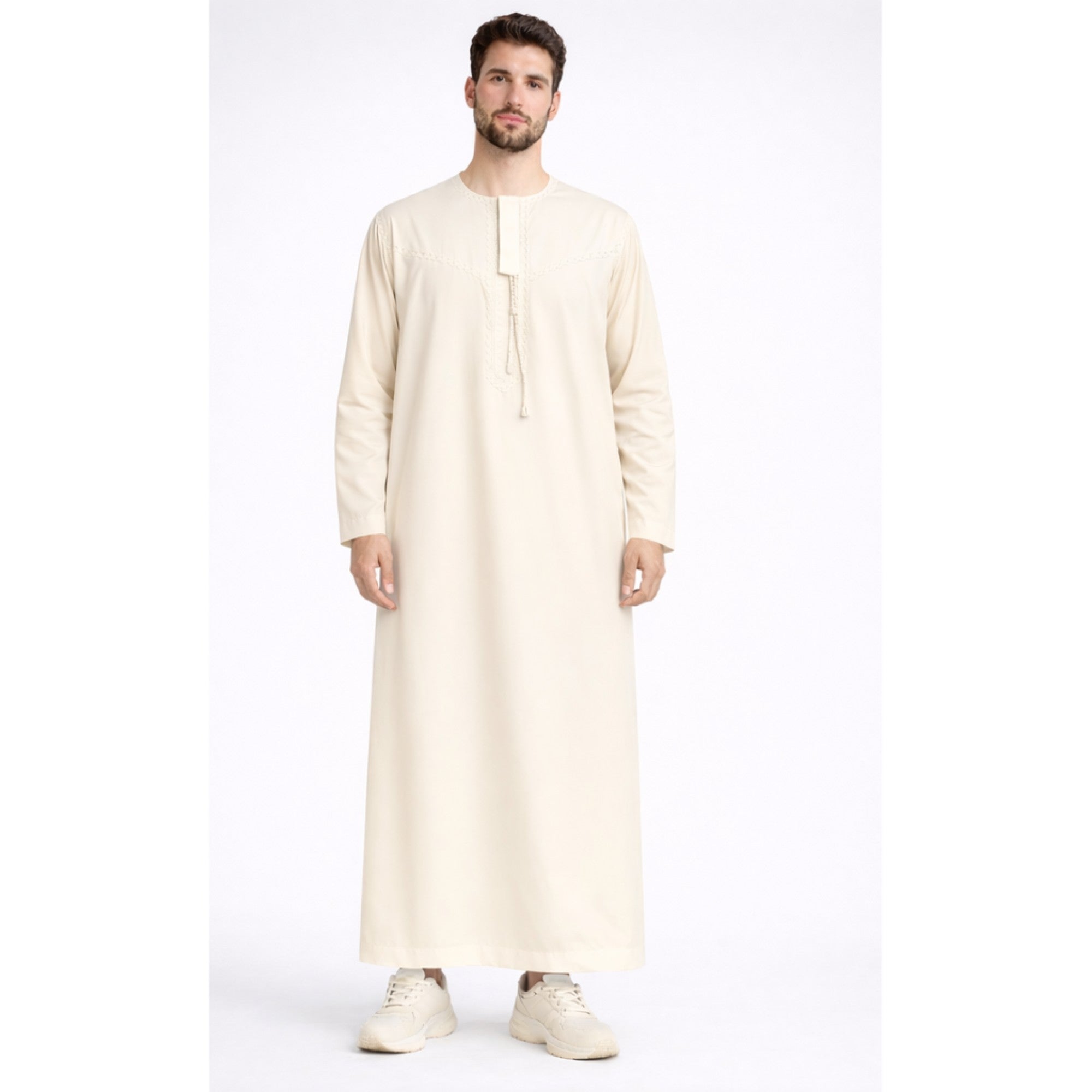 Qamis Homme - M au 3XL - 4 coloris