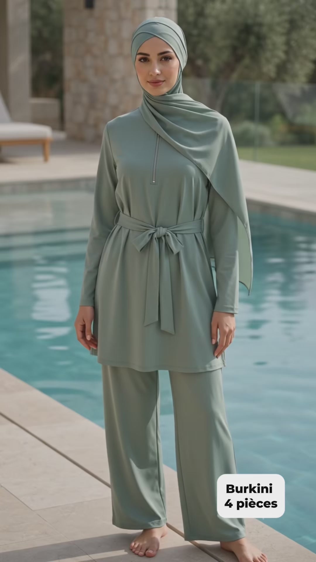 Burkini 4 pièces